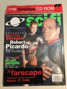 SCI-FI MAGAZINE - APRIL 2000 - LIKE NEW - STAR TREK - Picture 1 of 2