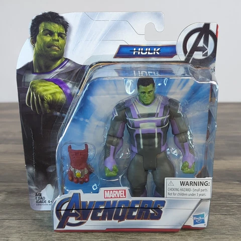 Marvel Avengers Endgame Hulk 6'' Action Figure Infinity Gauntlet Hasbro 2018 Cover