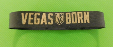 NEW Vegas Golden Knights Bracelet Wristband Vegas Born--Station Casinos Cover
