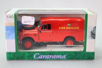LE7713 CARARAMA HONGWELL 251XD 1/43 1:43 Land Rover serie III 109 Fire brigade - Photo 1/2