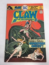 Claw The Unconquered # 5 DC Comics February 1976 FN/VF Grimnstone Quest