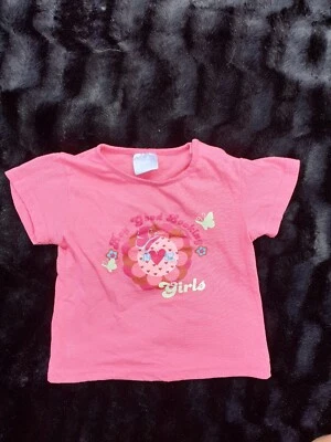 Mädchen T-Shirt Shirt Größe 74/80 Rosa - Bild 1 von 3