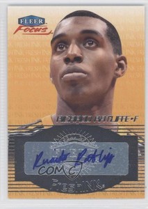 2012 Fleer Retro 1999-00 Focus Fresh Ink Ricardo Ratliffe #FFI-RR Rookie Auto RC