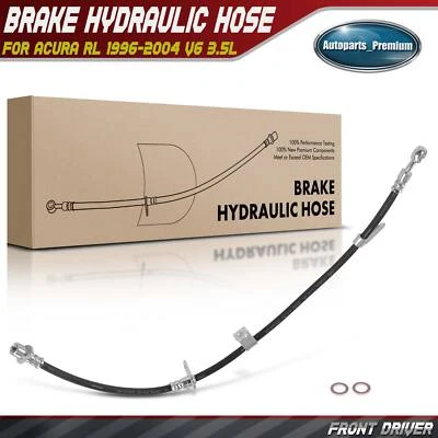Manguera hidráulica de freno de conductor delantero derecho para Acura RL 1996-2004 V6 3,5 L 01465SZ3000 Foto 1 de 4