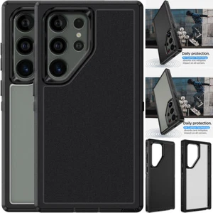Funda rígida protectora de doble capa a prueba de golpes para Samsung Galaxy S23 Ultra 5G - Imagen 1 de 24