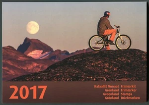 Greenland Official Year Set 2017 MNH Complete with all Stamps & Blocks + Birds - Picture 1 of 5