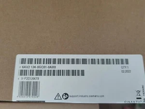 1 pieza lo más nuevo en caja Siemens 6AV2124-0GC01-0AX0 6AV2 124-0GC01-0AX0 envío rápido - Imagen 1 de 8