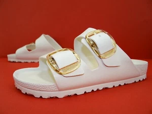 Birkenstock Arizona Big Buckle Eva Sandalen Pantoletten Slipper Damen Gr.38 Weiß - Bild 1 von 10