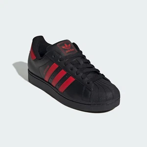 Adidas Originals Superstar II JQ2309 Core Black/Better Scarlet Unisex Sneaker - Bild 1 von 9