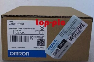 Original Omron CJ1W-PTS52 Temperature Control Unit Module New In Box - Image 1 of 3