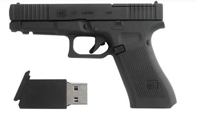 GLOCK PERFECTION GLOCK G47 PISTOL USB STICK 4 GB GLOCK COLLECTIBLE 17 43X 45 48