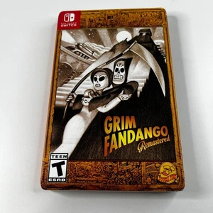 Grim Fandango Remastered (Nintendo Switch 2018 NTSC-U/C) LucasArts New Sealed - Bild 1 von 7