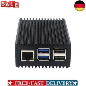 Raspberry Pi 5 Gehäuse Raspberry Pi 5 Aluminiumgehäuse Nützliche Passform für Ra - Bild 1 von 12