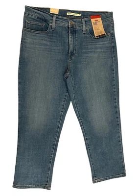 NUEVO LEVIS 311 Pantalones de mezclilla ajustados modeladores 31 lavado medio tiro medio adelgazantes abdomen nuevos con etiquetas Foto 1 de 4