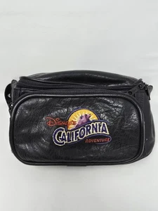 Vintage Disney California Adventure schwarz Bauchtasche Gürteltasche gesticktes Logo - Bild 1 von 10