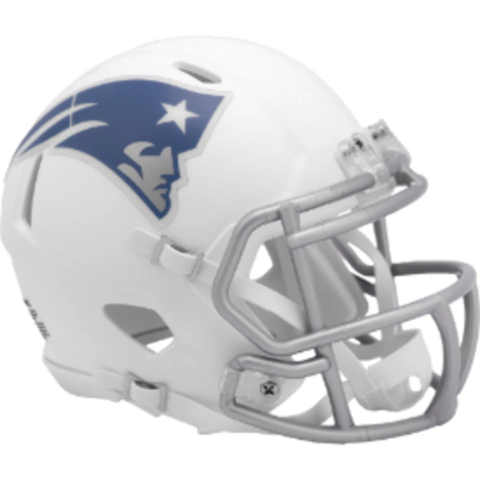 RIDDELL New England Patriots NFL. Mini Speed Football Helmet 2025 Rivalries