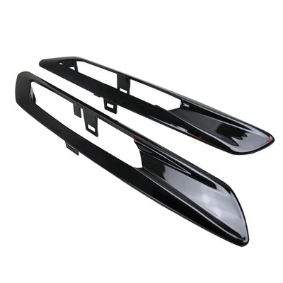 Fits BMW F10 535i Sedan Side Fender Light Lamp Trim 2PCS Unpainted ABS Foto 1 de 4