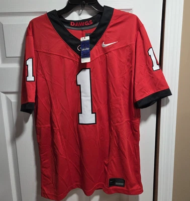 New Nike University of Georgia Bulldogs Football Limited Jersey Sz M $140 - Image 1 of 4