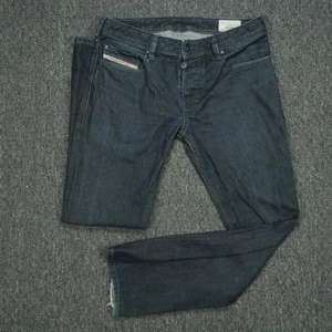 Jeans Diesel Para Hombre 29x32 Azul Zatiny 5 Bolsillos Botón Mosca Elastizado Lavado Oscuro - Imagen 1 de 13