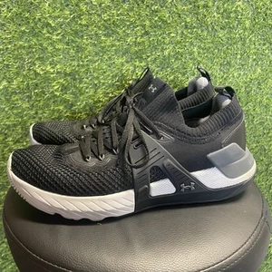 Under Armour Project Rock 4 3023695-001 Mens US 11 Running Shoes Black Sneakers - Picture 1 of 7