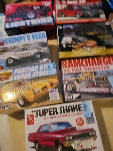 Lot Of Seven Car Models Race Cars And Domestic - Picture 1 of 8