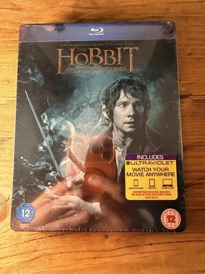The Hobbit an unexpected journey Blu Ray Steelbook SEALED - Image 1 of 2