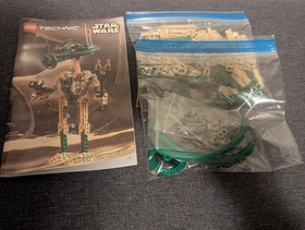 100% complete/please read Lego Technic Star Wars set 8000 Pit Droid