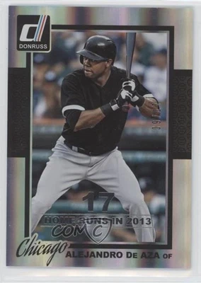 2014 Panini Donruss Silver Season Stat Line /17 Alejandro De Aza #276 - Image 1 of 2