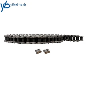 60H Roller Chain × 10 feet + 2 Connecting Links, Carbon Steel Chain - Picture 1 of 12