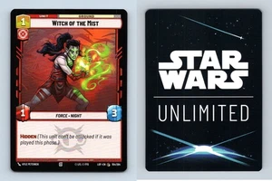 Witch Of The Mist #154/264 Star Wars Unlimited Legends Of The Force Common TCG - Picture 1 of 1