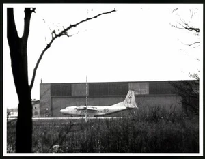 Fotografía vista Oranienburg, avión Antonov An-12 de las fuerzas soviéticas - Imagen 1 de 2