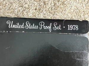 1978-S US Mint Proof Set 6 Coin Set OGP + original reciept from 1978 - Picture 1 of 8