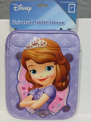 DISNEY SOFIA PRINCESS UNIVERSAL TABLET SLEEVE 7" New - Image 1 of 3
