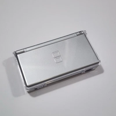 Nintendo DS Lite Silver con difetto  + Alimentatore Originale+ Gioco - Immagine 1 di 3