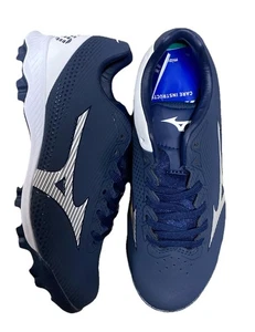 Mizuno Wave Light Revo Jr. Baseball Stollen, Größe 3Y, dunkelblau - NEU - Bild 1 von 6