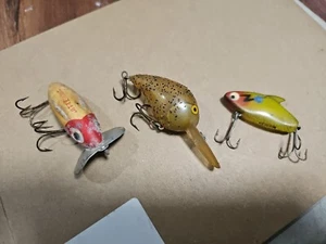 Angelköder Konvolut Vintage. Bomber Fat A Rattling Crankbait, Heddon Super Sonic - Bild 1 von 5