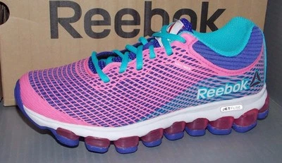 GIRLS REEBOK ZJET in colors PURPLE / PINK / BLUE / WHITE SIZE 4 - Image 1 of 3