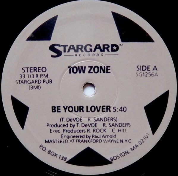 TOW ZONE " BE YOUR LOVER " / " MIDNIGHT MAGIC " NEW 12 DANCE DISCO SOUL FUNK - Image 1 of 1