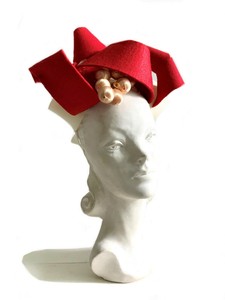 Fascinator 1940s Vintage Hats for Women 