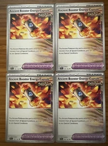 4x Ancient Booster Energy Capsule 140/162 x4 - Forze temporali - Foto 1 di 1