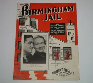 Birmingham Gefängnis Hawaii Gitarre Solo Noten Down in the Valley Gefängnis Cover - Bild 1 von 4
