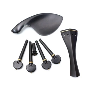 1 Set of Exquisite Viola Ebony Copper Replace Accessories Durable and Sturdy - Bild 1 von 7