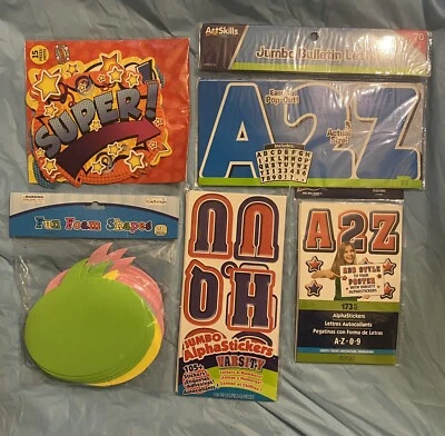 Bullentin Board Letters, call-outs, bulk lot - Image 1 of 4