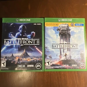 Star Wars Battlefront 1 & 2 (I II) (Xbox One 1) CIB Complete with Game & Case - Picture 1 of 3