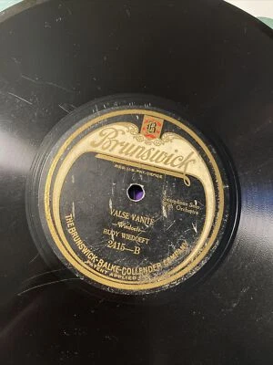 Rudy Wiedoeft 78rpm Brunswick 2415 Narcissus / Valse Vanite - Image 1 of 4