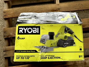 RYOBI 6 Amp Corded 3-1/4 in. Hand Planer with Dust Bag - Picture 1 of 8