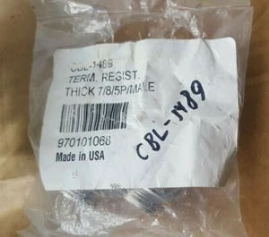 TURCK CBL-1489 TERMINATING END QTY: 2 (R2S8.3B5) - Imagen 1 de 2