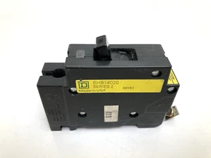 Square D EHB14020 20 Amp 1 Pole 277V Type EHB Bolt On Circuit Breaker FAST SHIP! - Picture 1 of 6