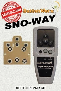 SNO-WAY SNOWAY Controller - Rubber Keypad Contact Repair Pad 96107354 96107355 - Imagen 1 de 5