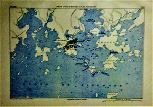1884 Original Mappa Militare MARGA.RADE-RADA D'HELSINGFORS ET DE SVEABORG.RUSSIE - Foto 1 di 1